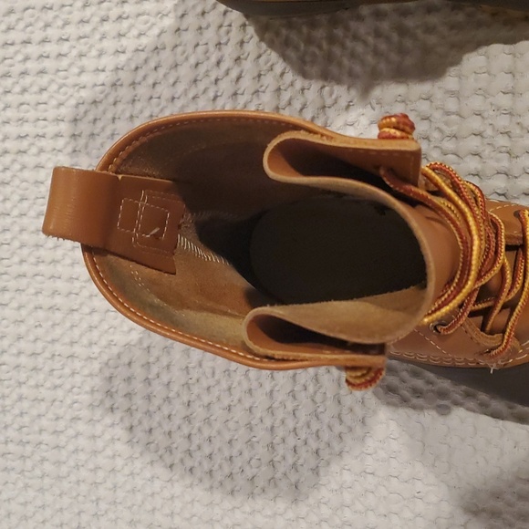 L.L. Bean Tan & Brown Rain/Snow Boots/Sturdy Sole & Comfortable (30) - Picture 10 of 10